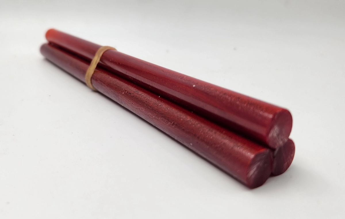 13 mm Kırmızı Bordo Hareli Katalin Çubuk