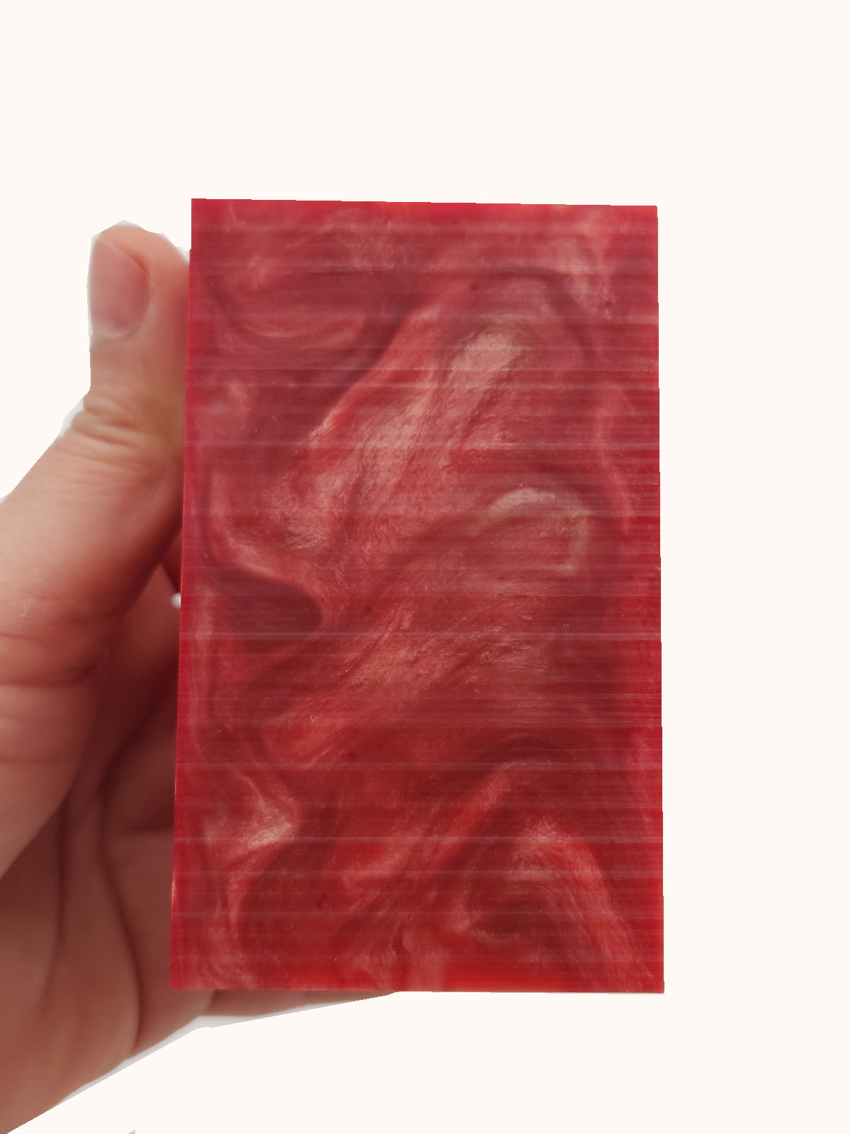 Kırmızı Sedefli Hareli Katalin Blok