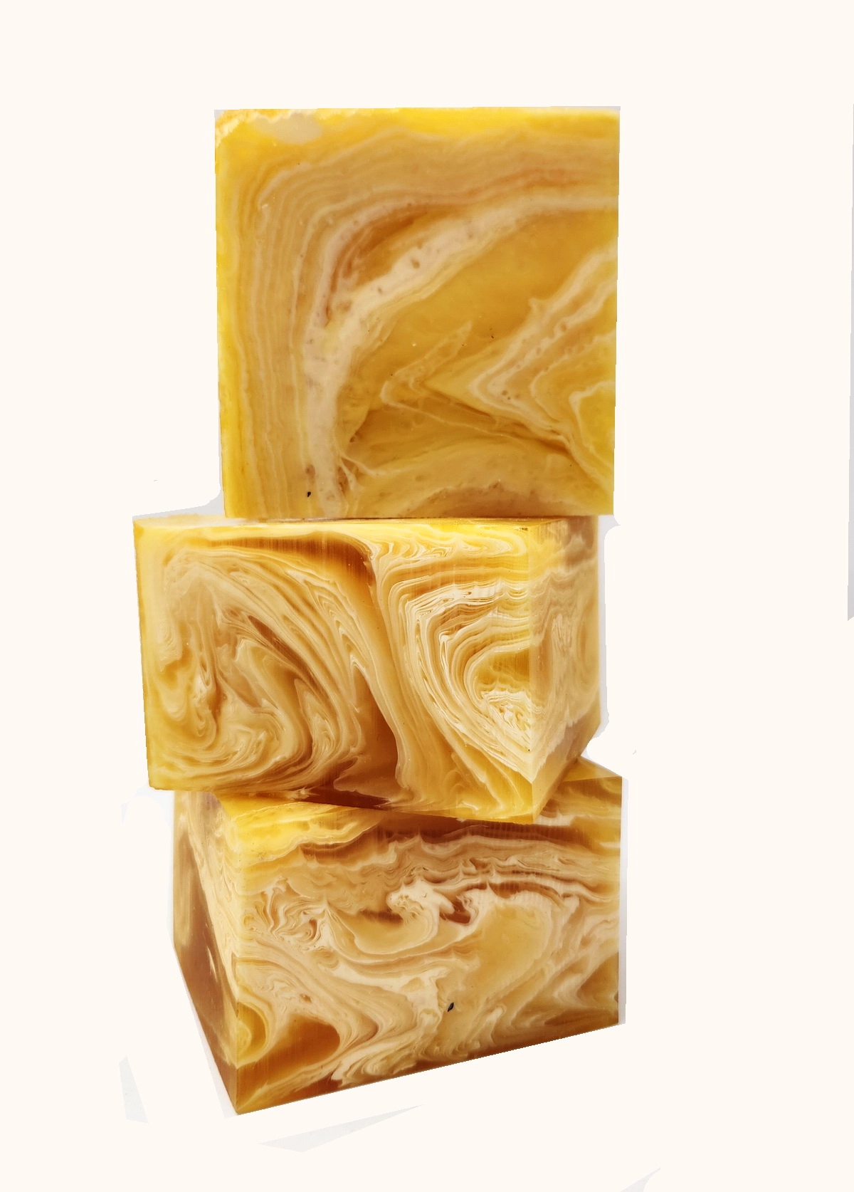 Sarı Hareli Sıkma Kehribar Kütle 520 gr.