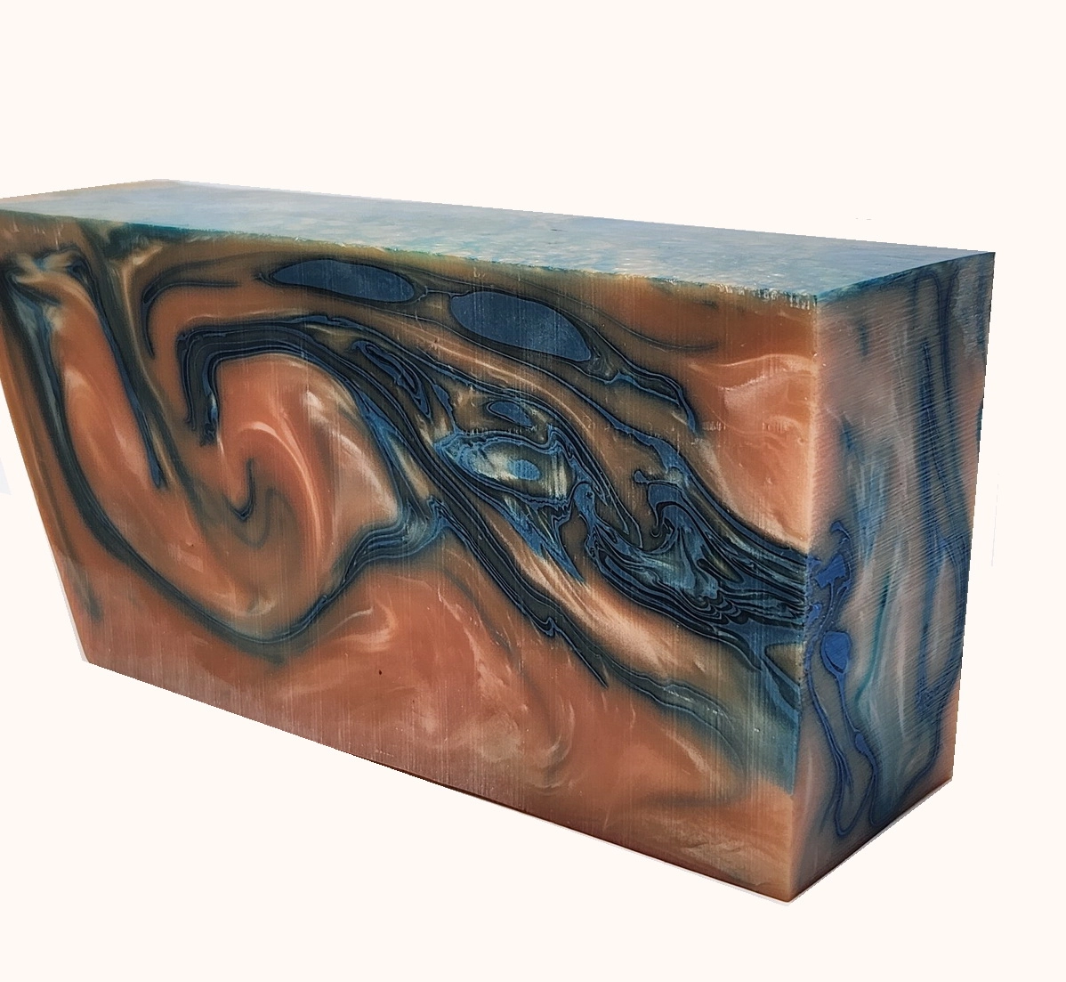 Mavi Beyaz Sedefli Multicolor Katalin Hammadde
