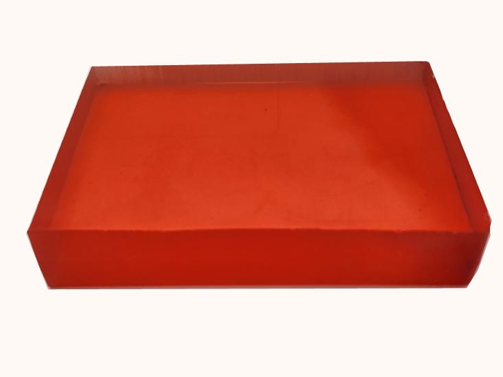 Şeffaf Pembe Katalin Tesbih Kütle 940 gr.