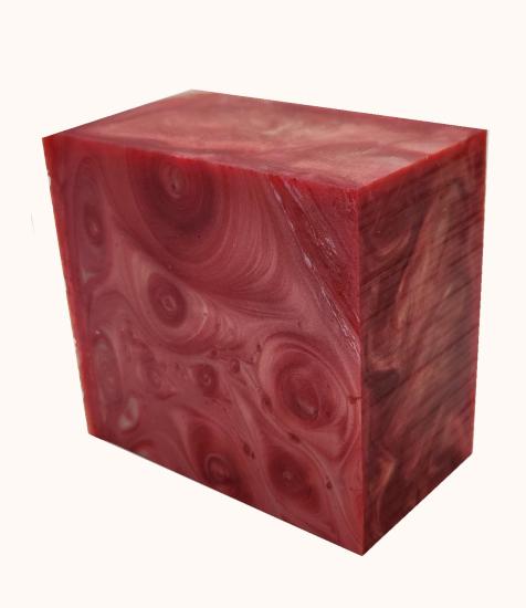 Kırmızı Sedefli Hareli Katalin Tesbih Hammaddesi 