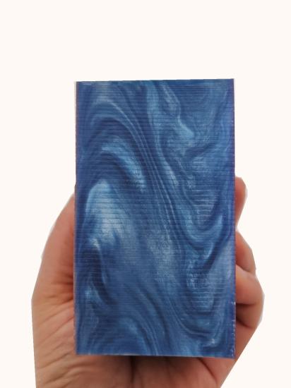 Mavi Sedefli Katalin Tesbih Hammaddesi