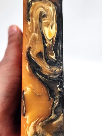 Siyah Hareli Katalin Tesbih Hammaddesi