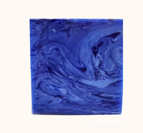 Mavi Beyaz Katalin Tesbih Hammaddesi