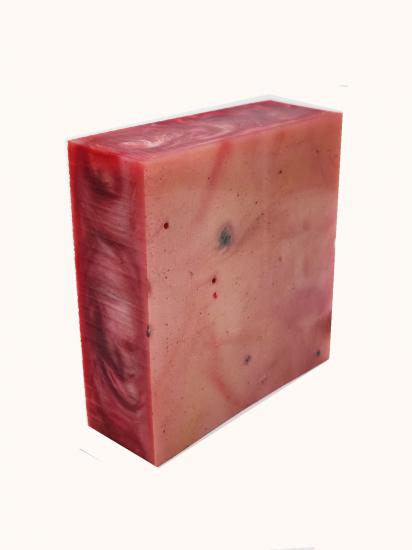 Kırmızı Hareli Sedefli Katalin Hammadde, Kehribar Hammadde, Katalin Blok, 