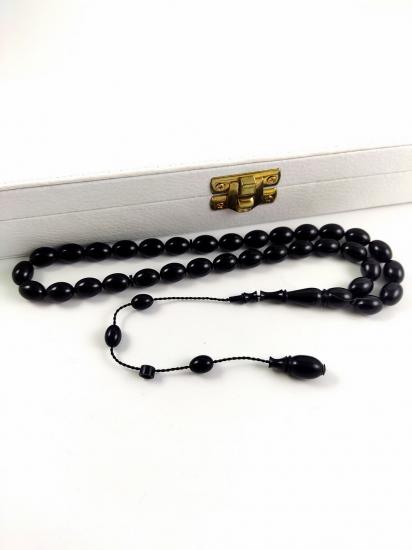 Katalin Tesbih,Beyzi Tesbih,Sistemli Tesbih,Usta İşi Tesbih,Kuru Torna Tesbih,İmzalı Tesbih,9x12 Tesbih, Siyah Tesbih