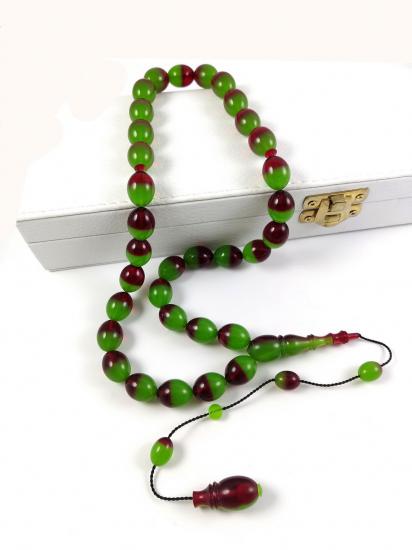 Zar Tesbihler, Beyzi Model, Beyzi Tesbih, Sistemli Tesbih, Usta İşçilik Tesbih, İmzalı Tesbih, İri Boy Tesbih, Karpuz Model Tesbih, Yeşil Kırmızı Tesbih, Çift Renk Tesbih,Taraftar Tesbih